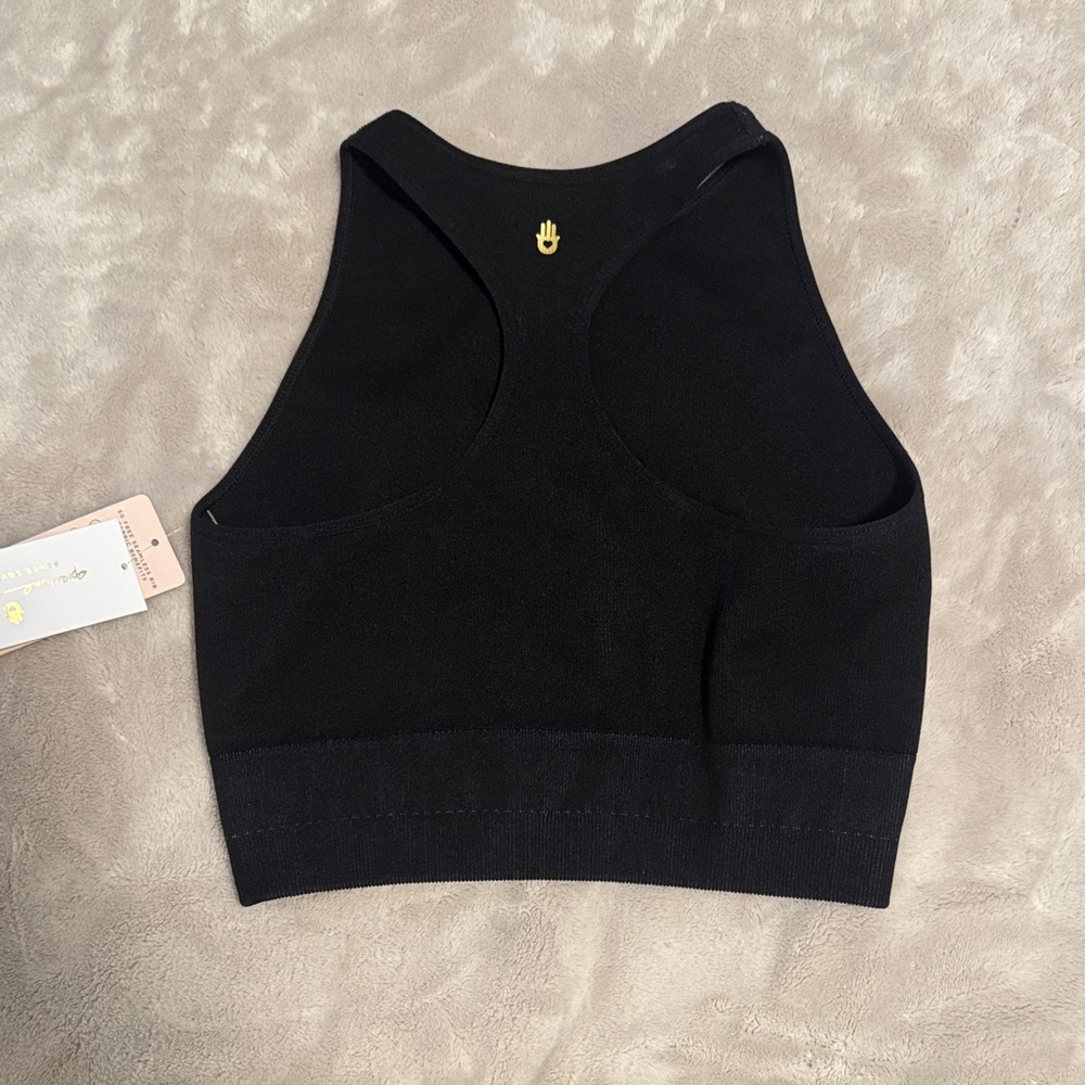 Spiritual Gangster || Nwt High Neck Jacquard Bra (Xs/S) — image 5 of 8